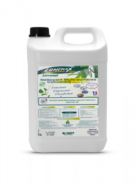 LOMERAX UNIVERSEL NETTOYANT MULTI-SURFACES SENTEUR PIN ECOCERT 5L (4U)