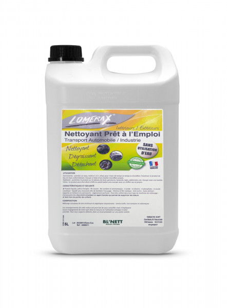 LOMERAX SANS EAU PAE NETTOYANT-DEPOUSSIERANT SPECIAL AUTO INT/EXT PAE 5L (4U)
