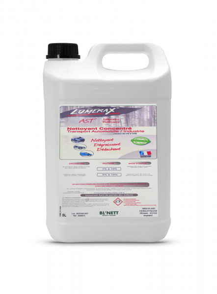 LOMERAX AST NETTOYANT-DEGRAISSANT CONCENTRE POUR AUTO 5L (4U)