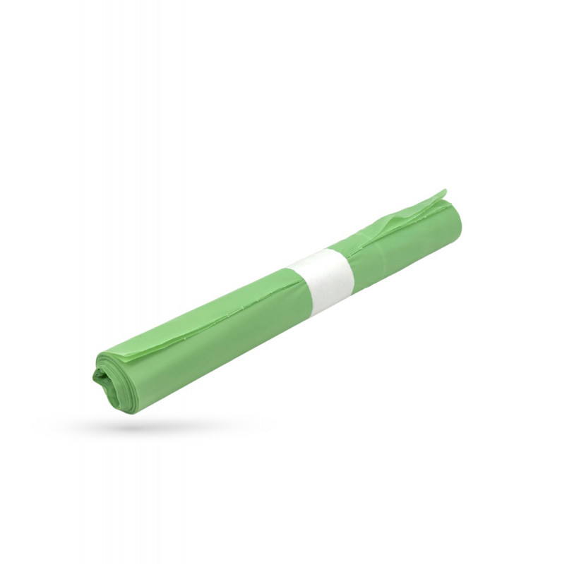 SAC POUBELLE BIOSOURCE VERT DECHETS COURANTS - visuel 1