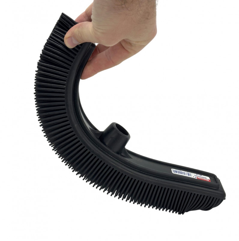 BALAI COIFFEUR CAOUTCHOUC 32 CM - visuel 1